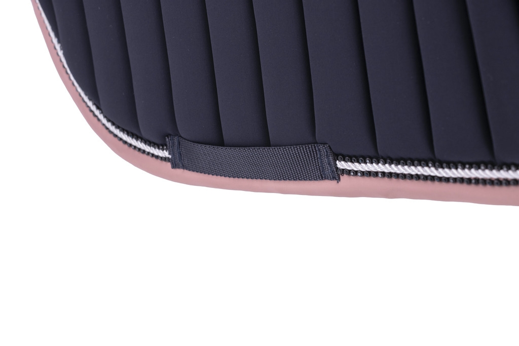 Verticali All purpose Saddle Pad - Navy & Pink