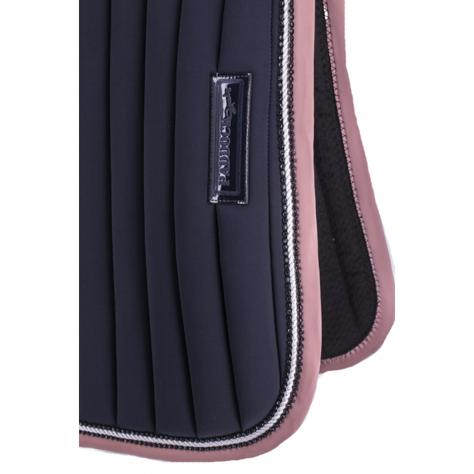 Verticali All purpose Saddle Pad - Navy & Pink Verticali All purpose Saddle Pad - Navy & Pink