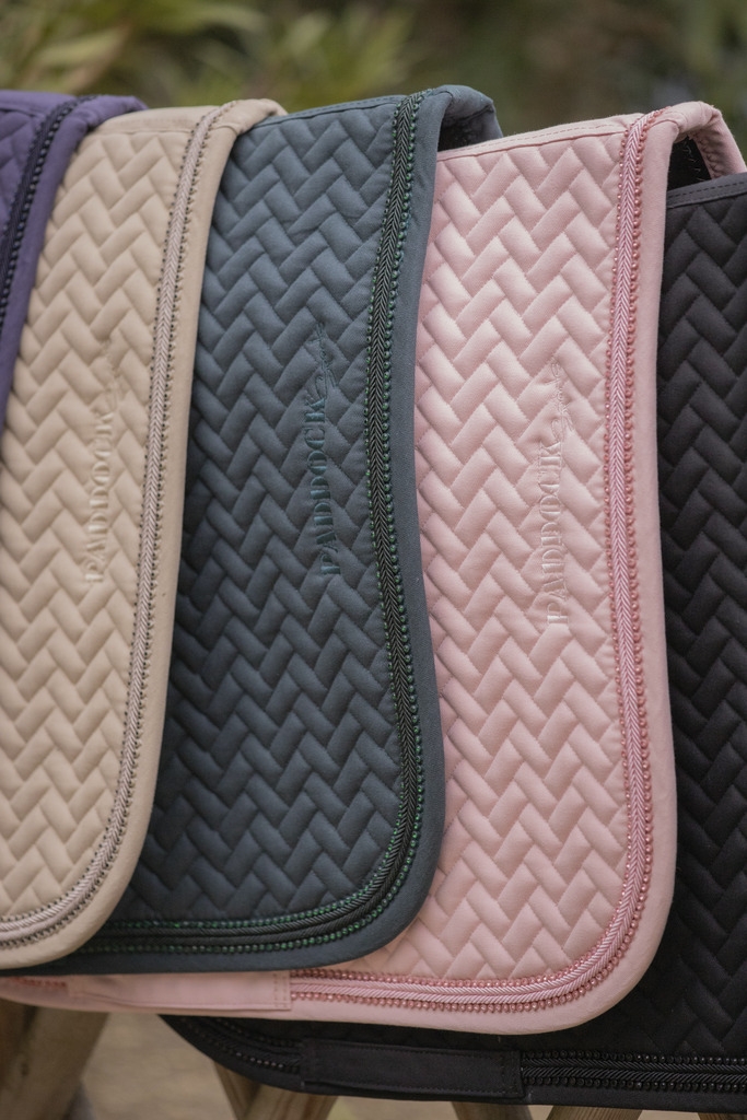 Poppy All purpose Saddle Pad - Pale Pink