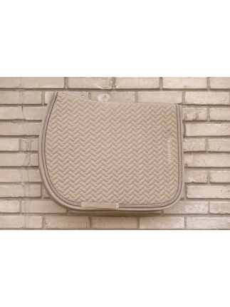 Tapis de selle Poppy Mixte - Taupe
