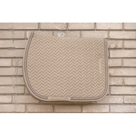 Tapis de selle Poppy Mixte - Taupe