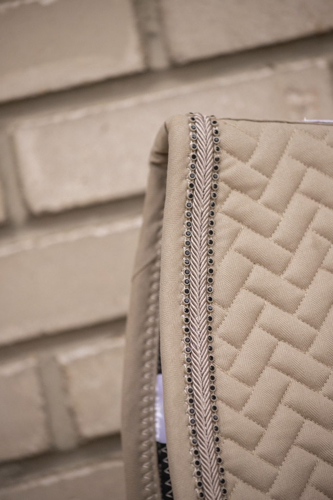 Poppy All purpose Saddle Pad - Taupe