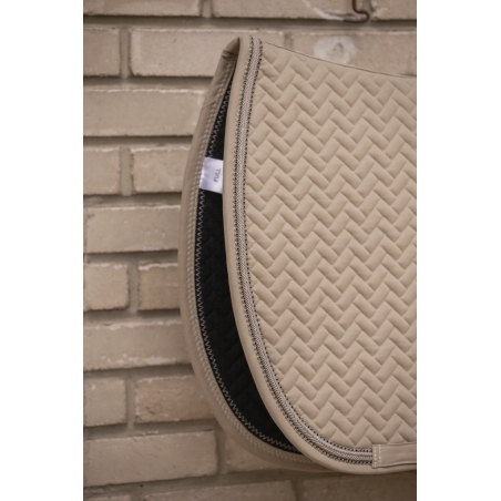 Poppy All purpose Saddle Pad - Taupe