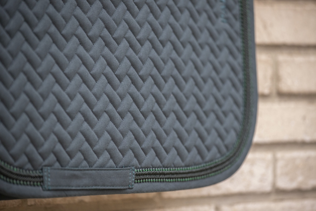 Poppy All purpose Saddle Pad - Forest Green