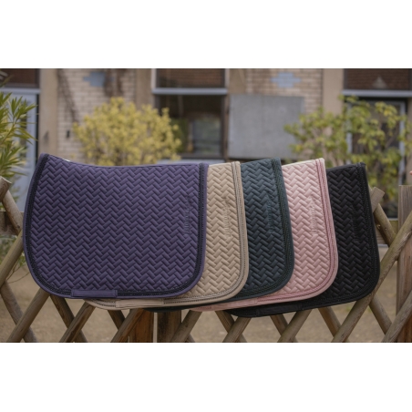 Poppy All purpose Saddle Pad - Navy