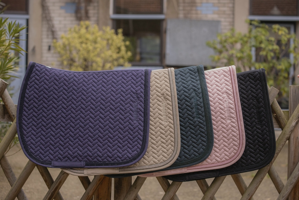 Poppy All purpose Saddle Pad - Navy