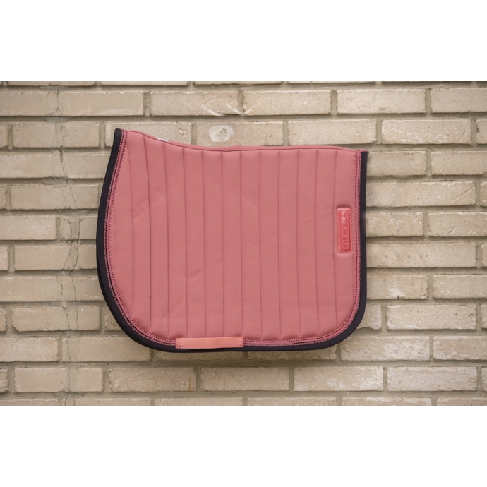Tapis de selle Verticali Mixte - Pêche & Noir Tapis de selle Verticali Mixte - Pêche & Noir