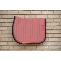 Tapis de selle Verticali Mixte - Pêche & Noir Tapis de selle Verticali Mixte - Pêche & Noir
