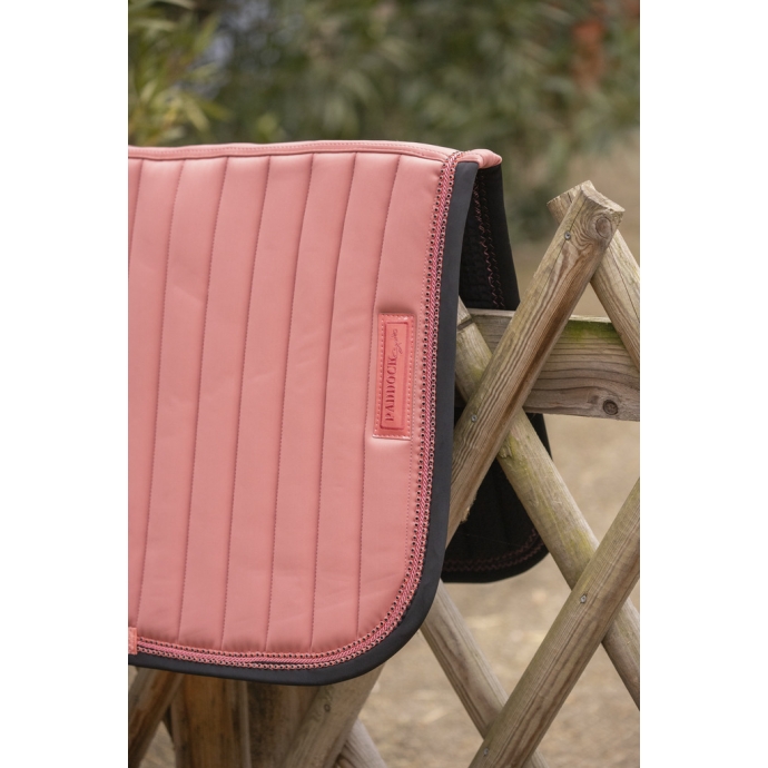 Tapis de selle Verticali Mixte - Pêche & Noir Tapis de selle Verticali Mixte - Pêche & Noir