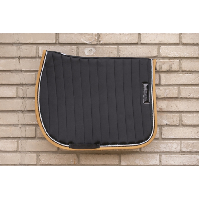 Tapis de selle Verticali Mixte - Noir & Camel Tapis de selle Verticali Mixte - Noir & Camel