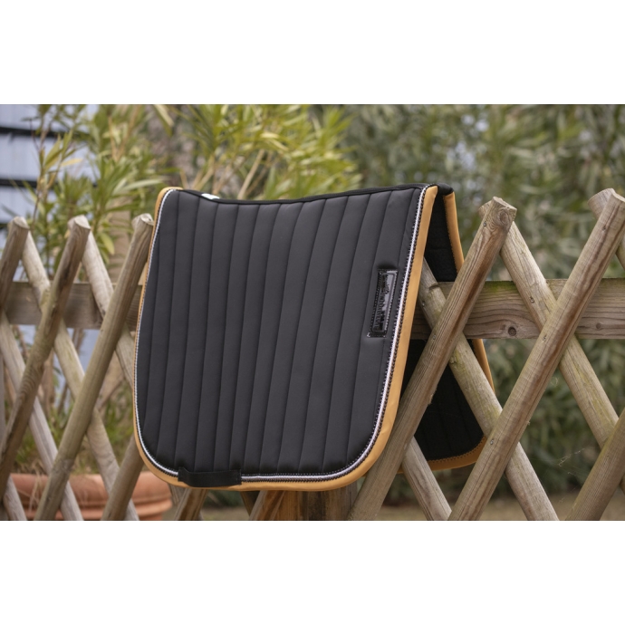 Tapis de selle Verticali Mixte - Noir & Camel Tapis de selle Verticali Mixte - Noir & Camel