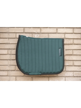 Tapis de selle Verticali Mixte - Vert Foncé & Noir