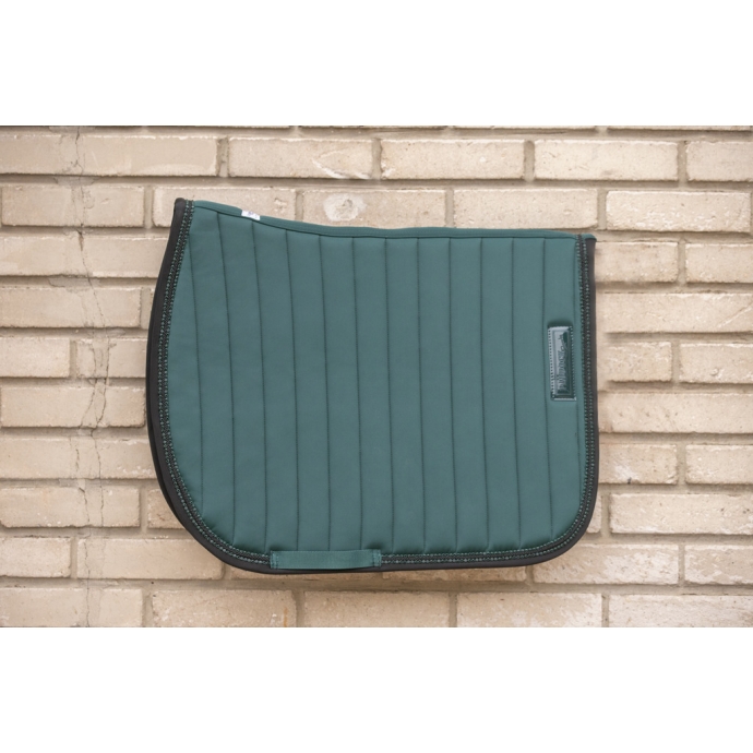 Verticali All purpose Saddle Pad - Dark Green & Black Verticali All purpose Saddle Pad - Dark Green & Black