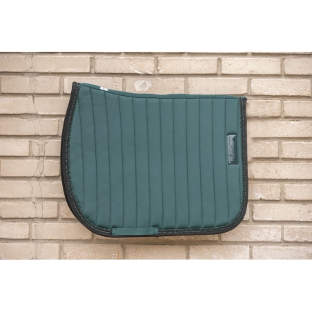 Verticali All purpose Saddle Pad - Dark Green & Black