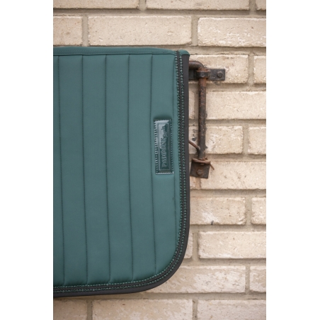 Verticali All purpose Saddle Pad - Dark Green & Black