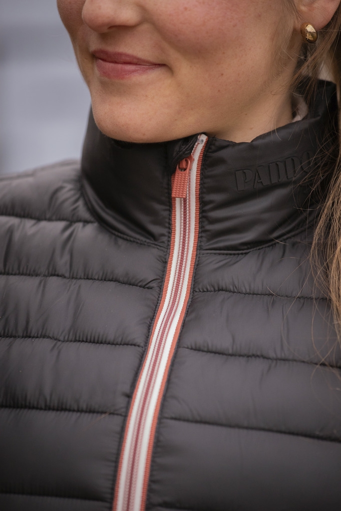 Doudoune sans manches Macaron - Noir