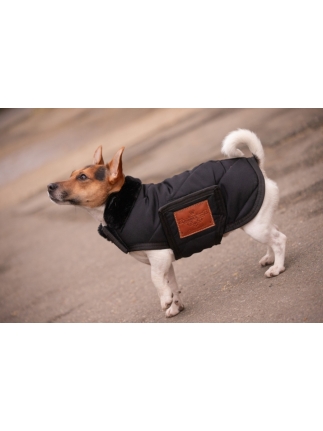 Couverture pour chien Diagonal - Noir