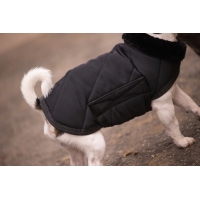 Couverture pour chien Diagonal - Noir Couverture pour chien Diagonal - Noir