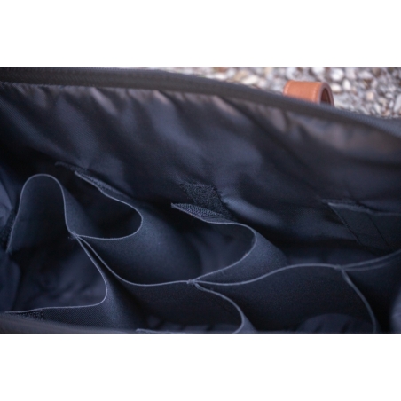 Diagonal Stable Bag - Black