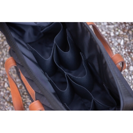 Diagonal Stable Bag - Black