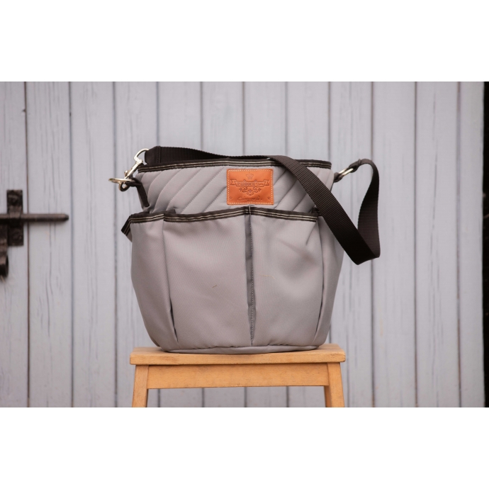 Diagonal Groom Bag - Grey
