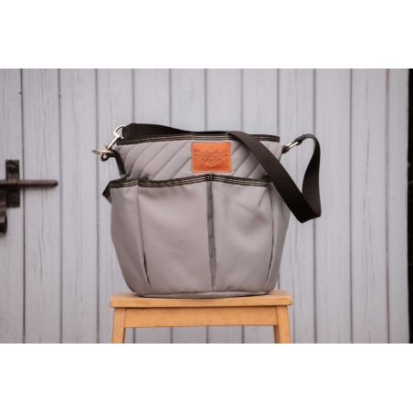 Diagonal Groom Bag - Grey