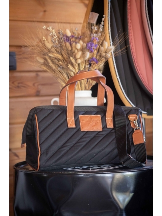 Diagonal Stable Bag - Black