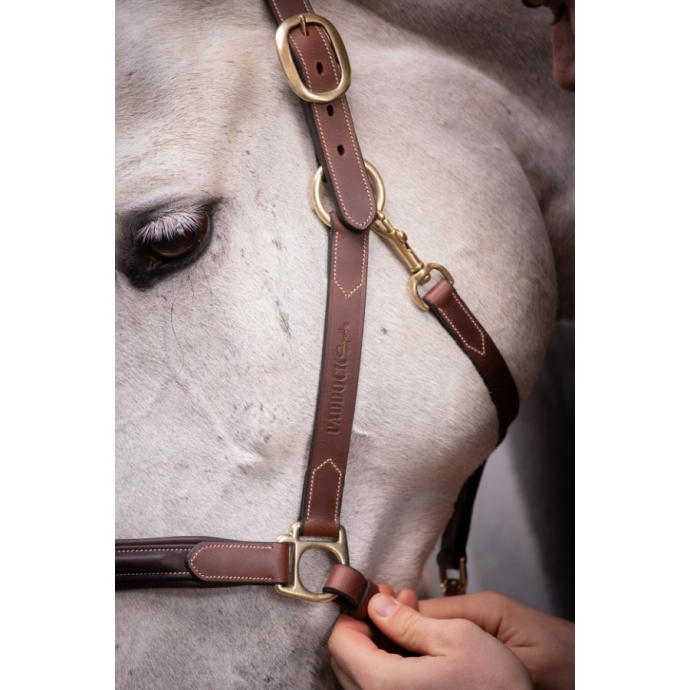 3-Snap Halter - Havana & Hazelnut