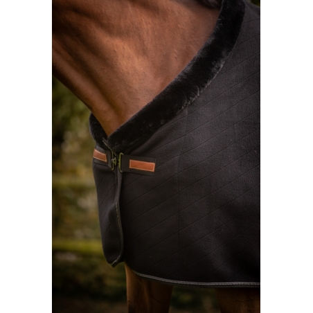 Chemise Polaire Diagonal - Noir