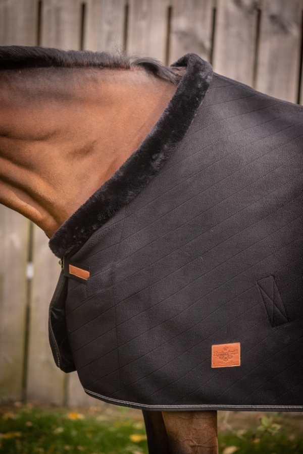 Chemise Polaire Diagonal - Noir