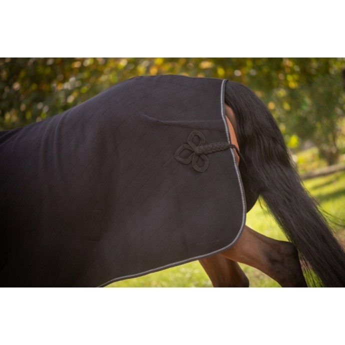 Diagonal Polar Fleece Sheet - Black Diagonal Polar Fleece Sheet - Black