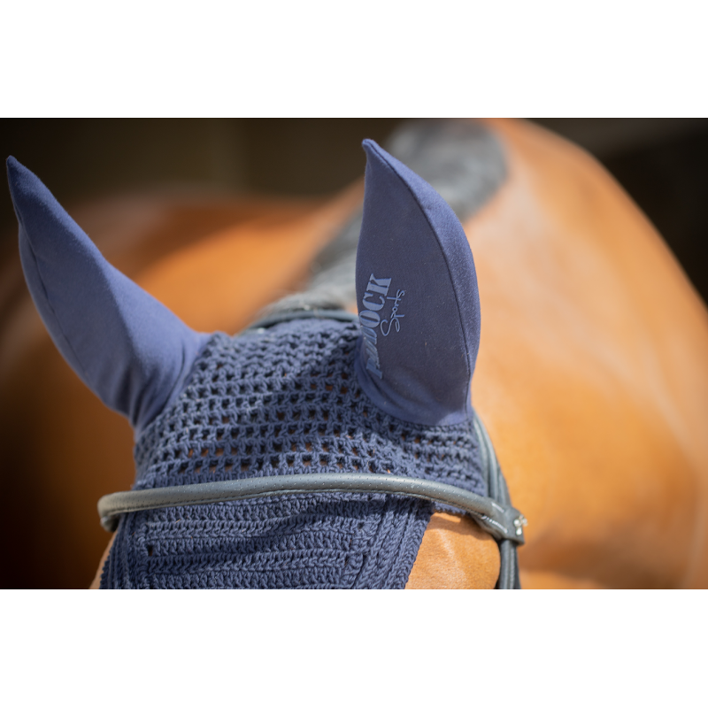 Pro Series - Bonnet pour chevaux long marine