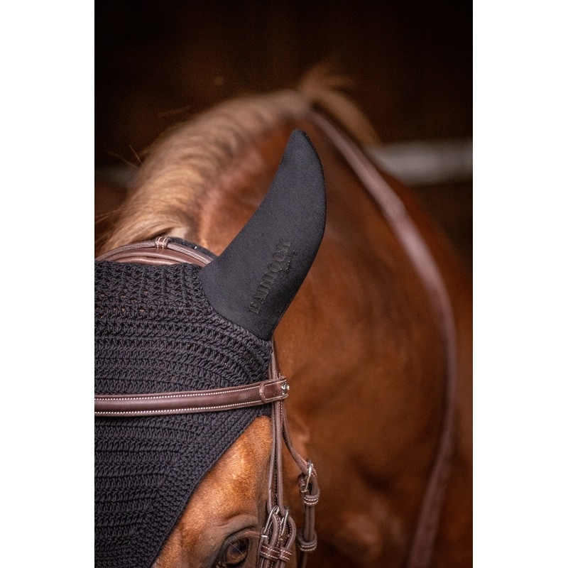 Bonnet coton Soundless - Noir