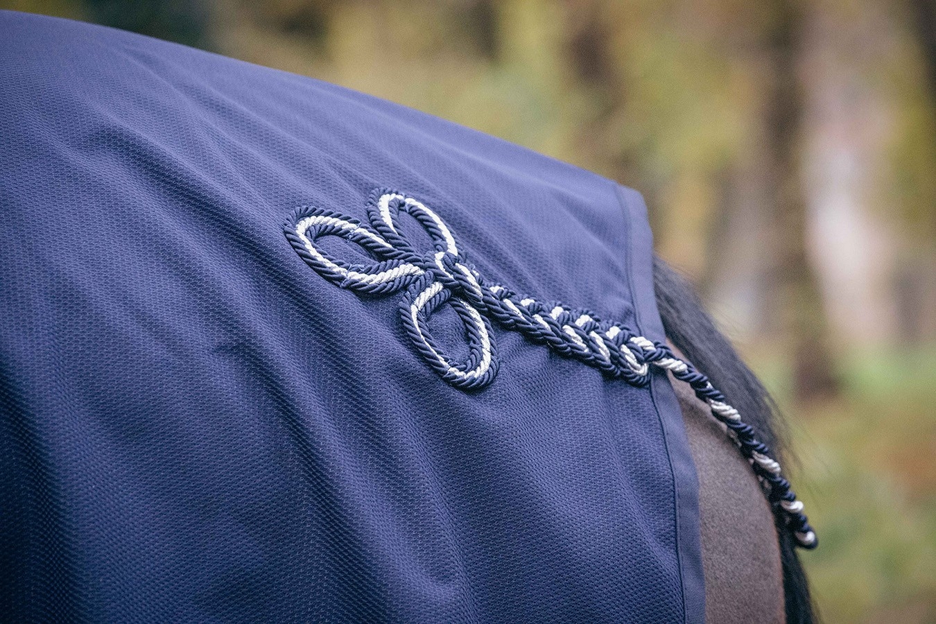 Couvre-reins Imperméable Doublé Polaire - Marine