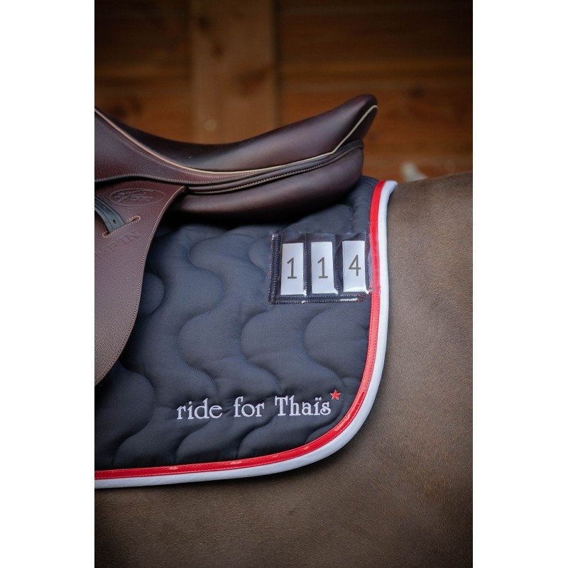 Classical Saddle Pad - Ride for Thaïs