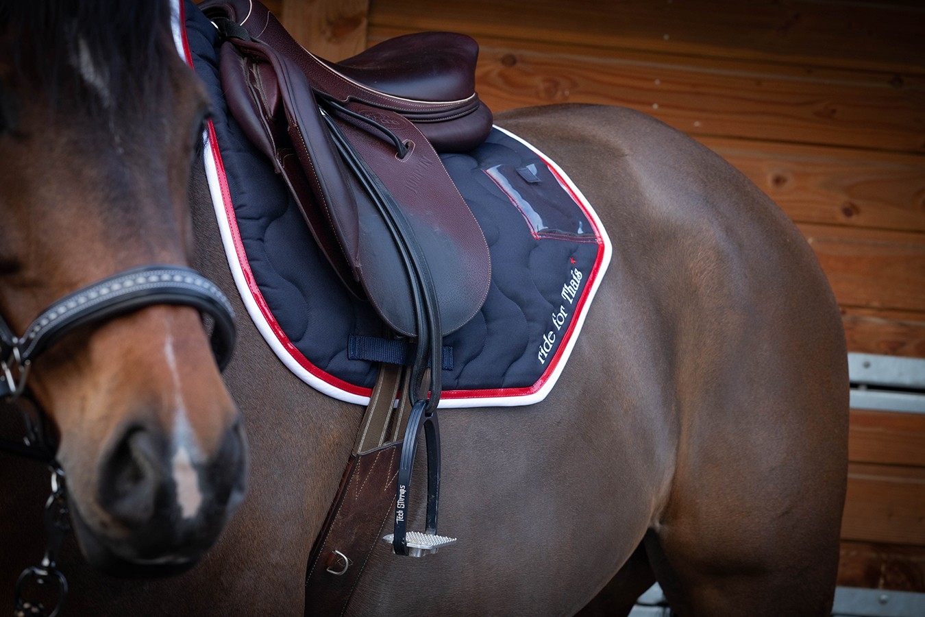 Sport Saddle Pad - Ride for Thaïs