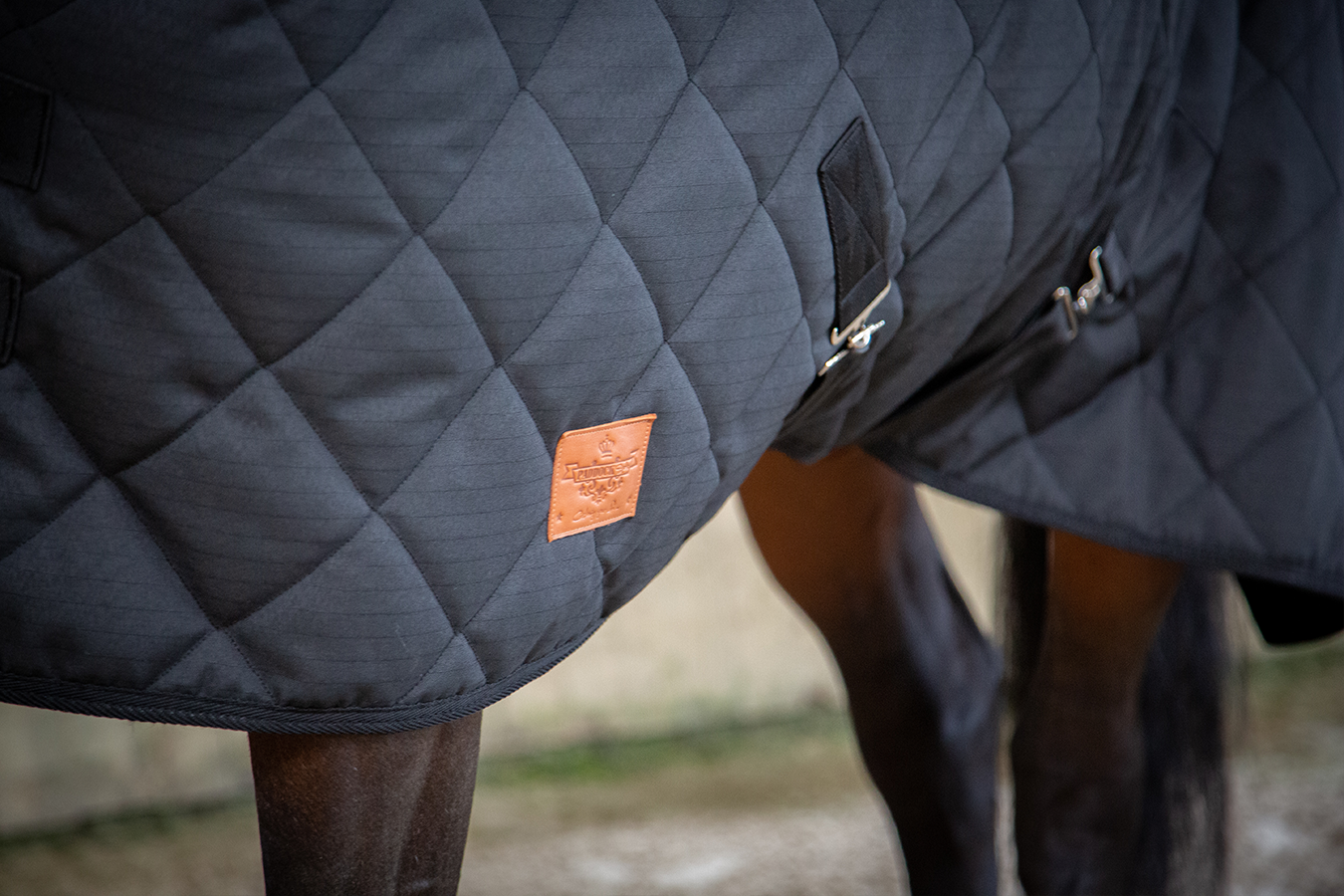 Couverture matelassée 50g - Noir