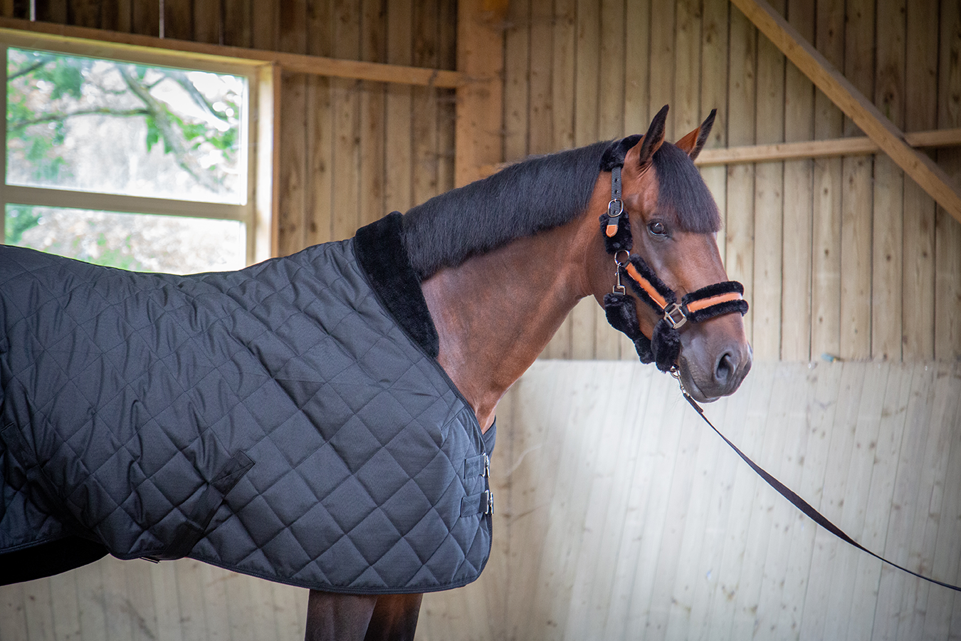 Couverture matelassée 50g - Noir