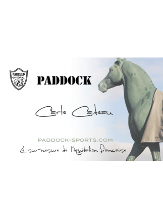 E-carte cadeau PADDOCK Sports à imprimer