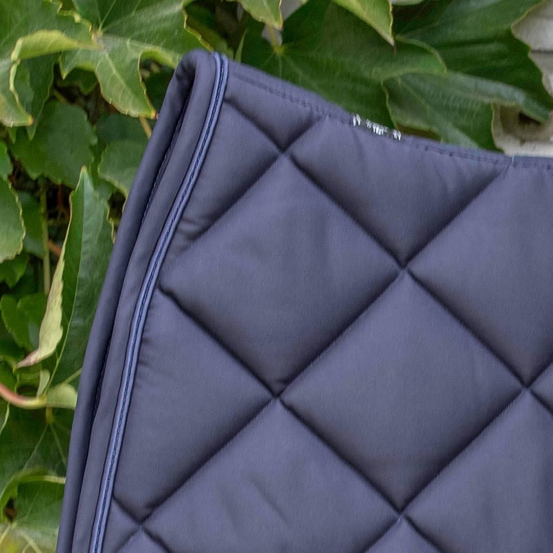 Prems Plain Saddle Pad - Navy