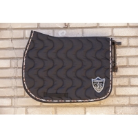 Tapis de Selle Ecossais Mixte - Noir Tapis de Selle Ecossais Mixte - Noir