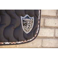 Tapis de Selle Ecossais Mixte - Noir Tapis de Selle Ecossais Mixte - Noir