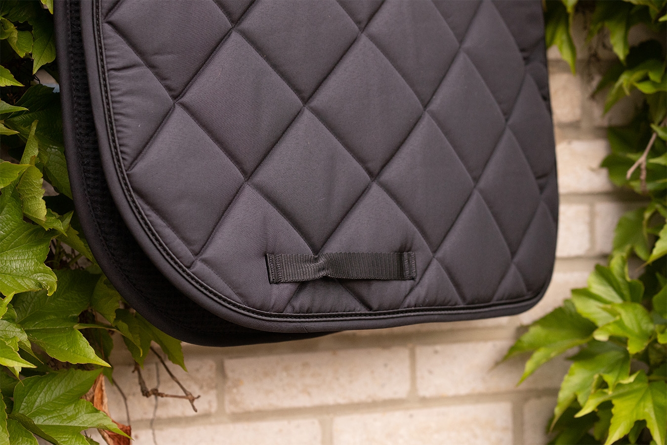 Tapis de Selle Prems Uni Mixte - Noir