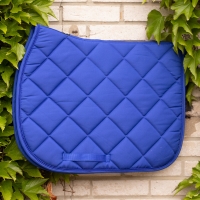 Prems Plain Saddle Pad all purpose - Royal blue Prems Plain Saddle Pad all purpose - Royal blue