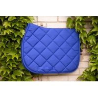 Prems Plain Saddle Pad all purpose - Royal blue Prems Plain Saddle Pad all purpose - Royal blue