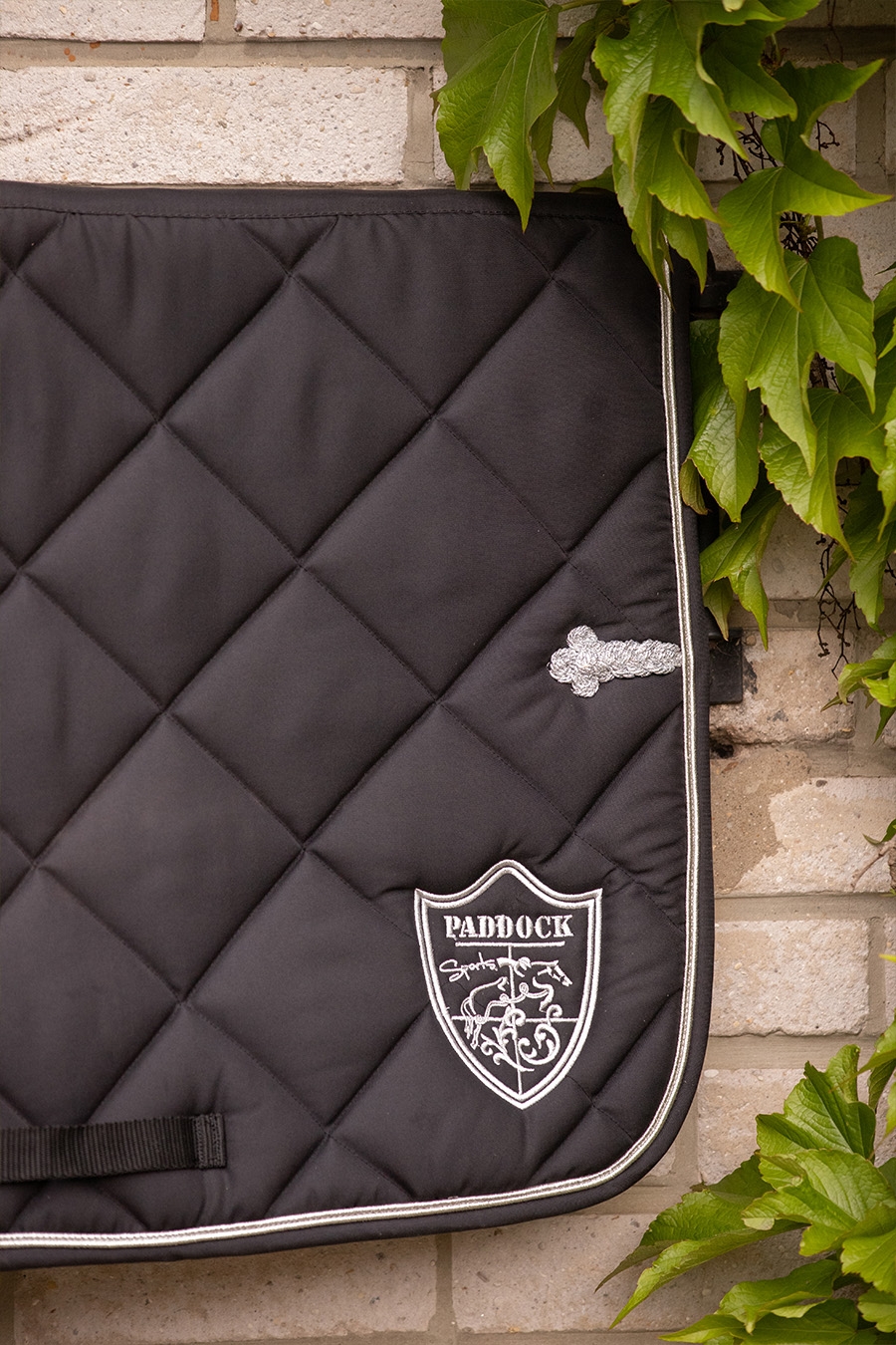 Tapis de Selle Prems écusson Dressage - Noir