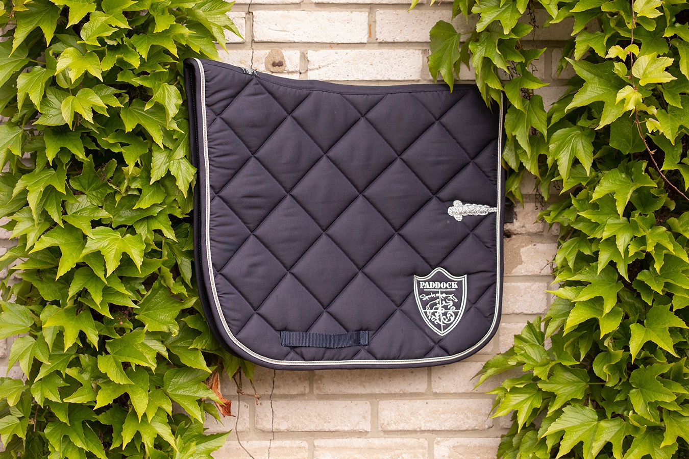 Tapis de Selle Prems écusson Dressage - Noir