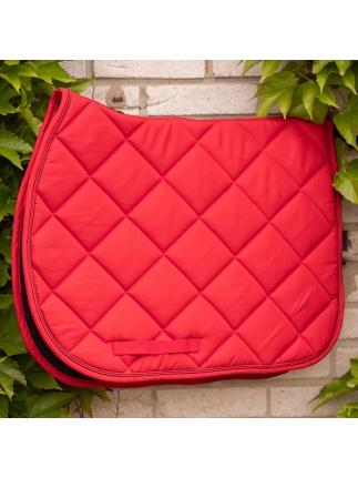 Prems Plain Saddle Pad all purpose - Red