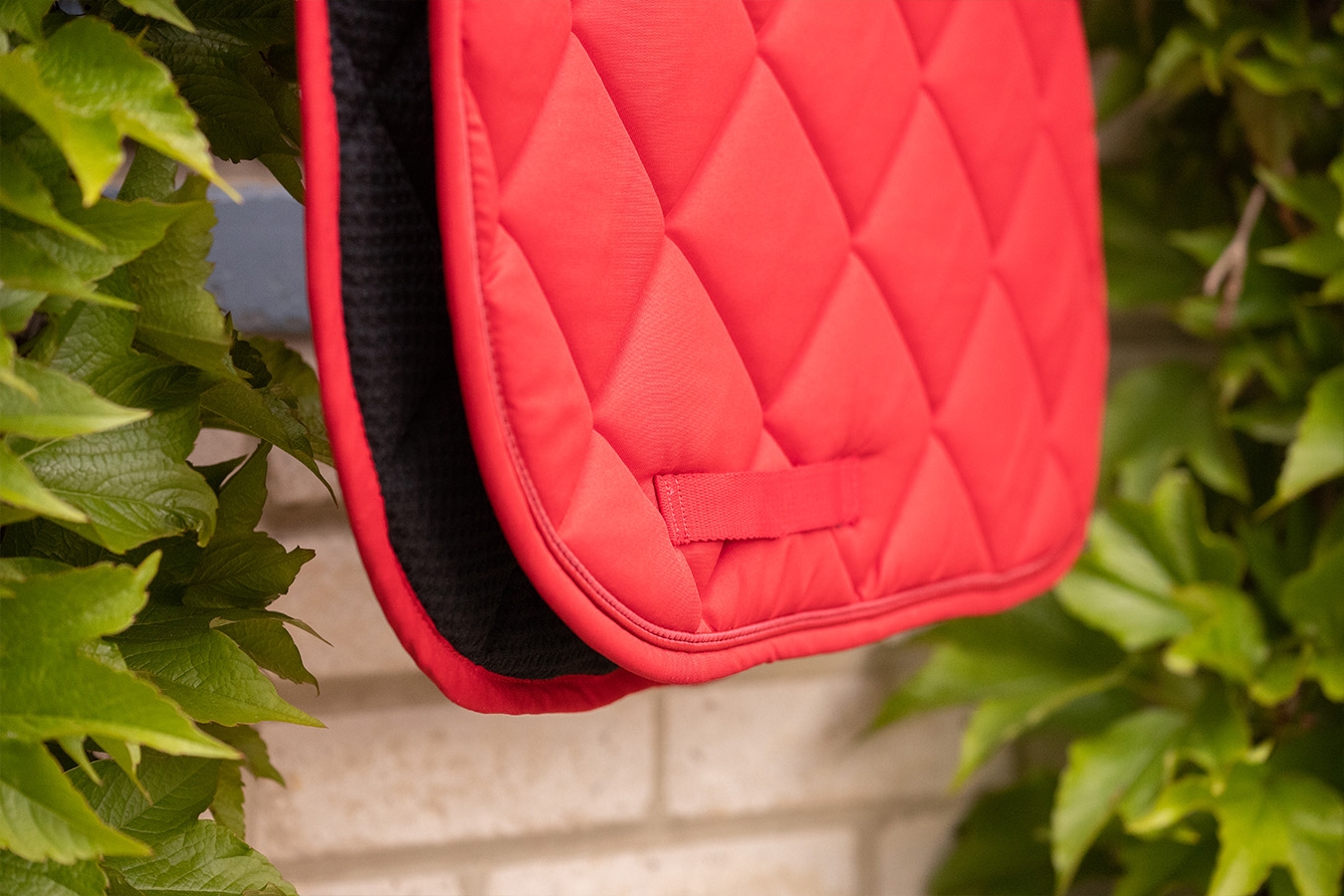 Prems Plain Saddle Pad all purpose - Red