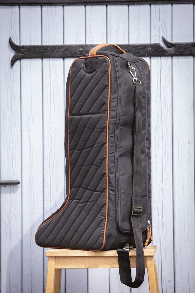 Diagonal Boot bag Black PADDOCK Sports